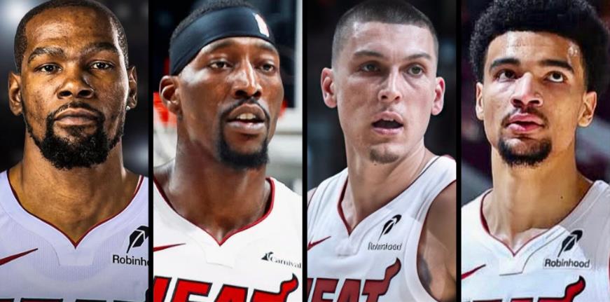 ??名記：熱火加入杜蘭特爭奪戰 欲組希羅+熱巴+KD三巨頭