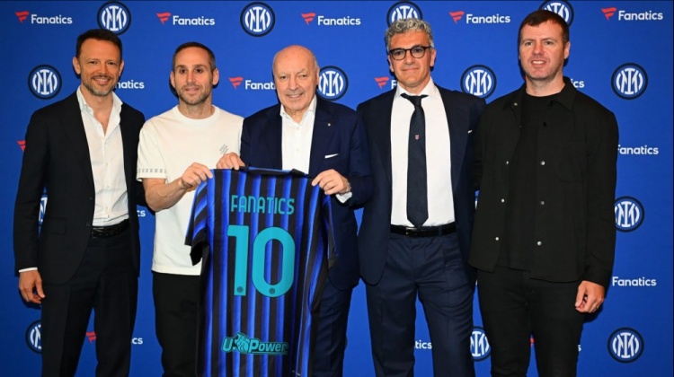 官方：國米與Fanatics達成十年合作協(xié)議，重新定義全球球迷體驗