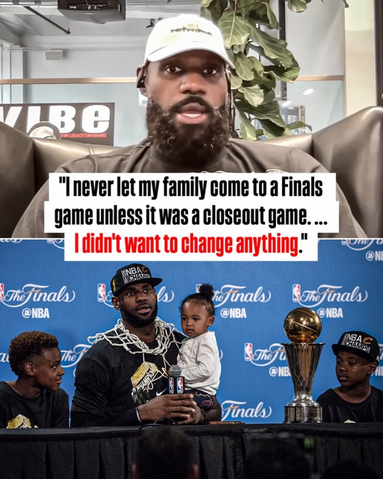 詹姆斯：為避免分心 我的家人在總決賽賽點(diǎn)局之前都不會(huì )到場(chǎng)觀(guān)戰