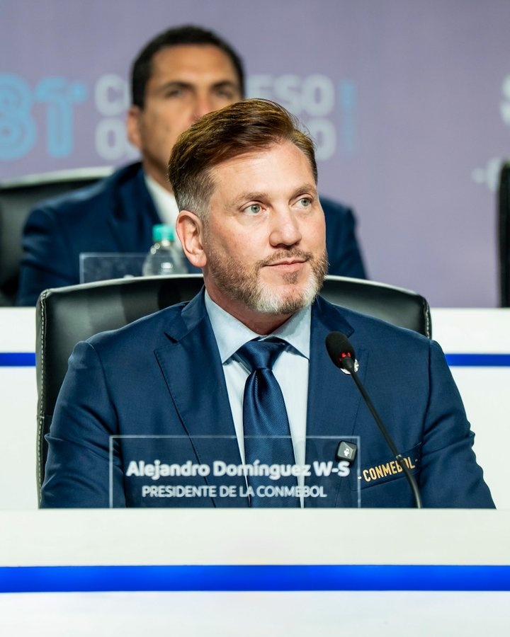繼續擔任南美足聯(lián)主席，多明戈斯：讓南美足球延續輝煌歷史