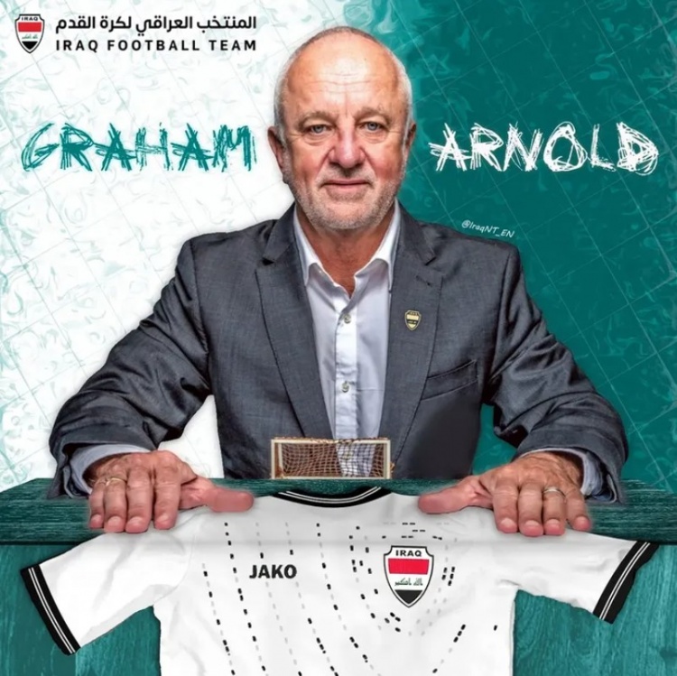 與塔雷米一樣！由于以色列伊朗沖突，伊拉克新帥阿諾德滯留國內