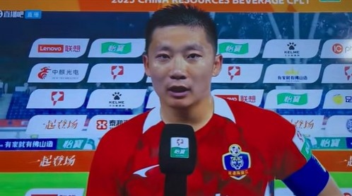 延邊龍鼎隊長(cháng)王鵬：這是我們踢得最困難的客場(chǎng) 能拿1分已很不容易