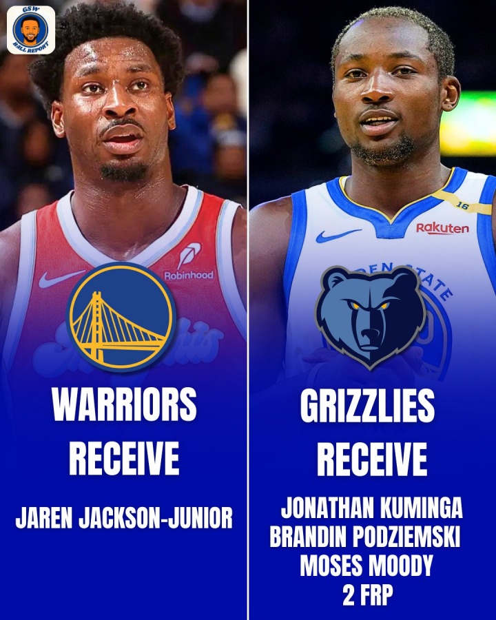 ??美媒交易模擬：勇士得到3J 送出庫明加波杰姆穆迪+2首輪