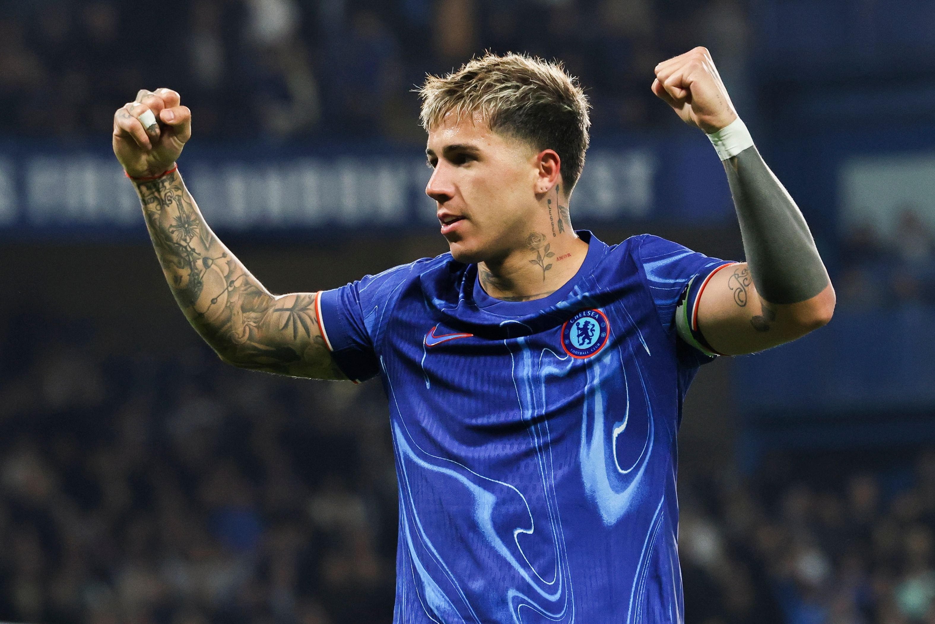 2025年，恩佐6球6助攻均為切爾西隊內最高