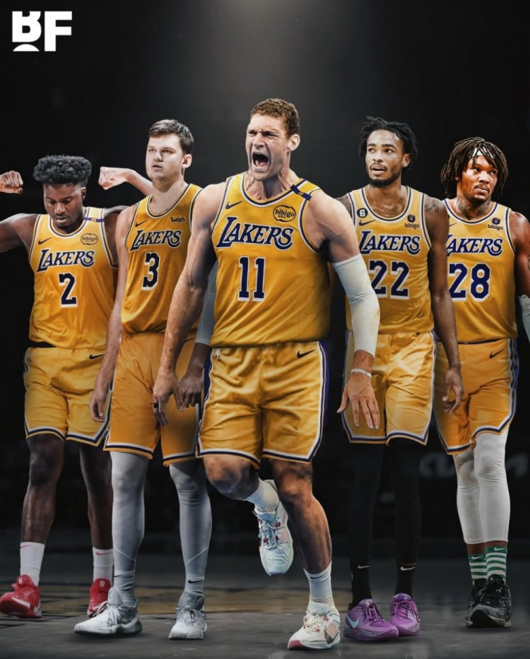 哪個(gè)能來(lái)？美媒P圖湖人中鋒5大引援目標：趙四、凱斯勒、羅威領(lǐng)銜