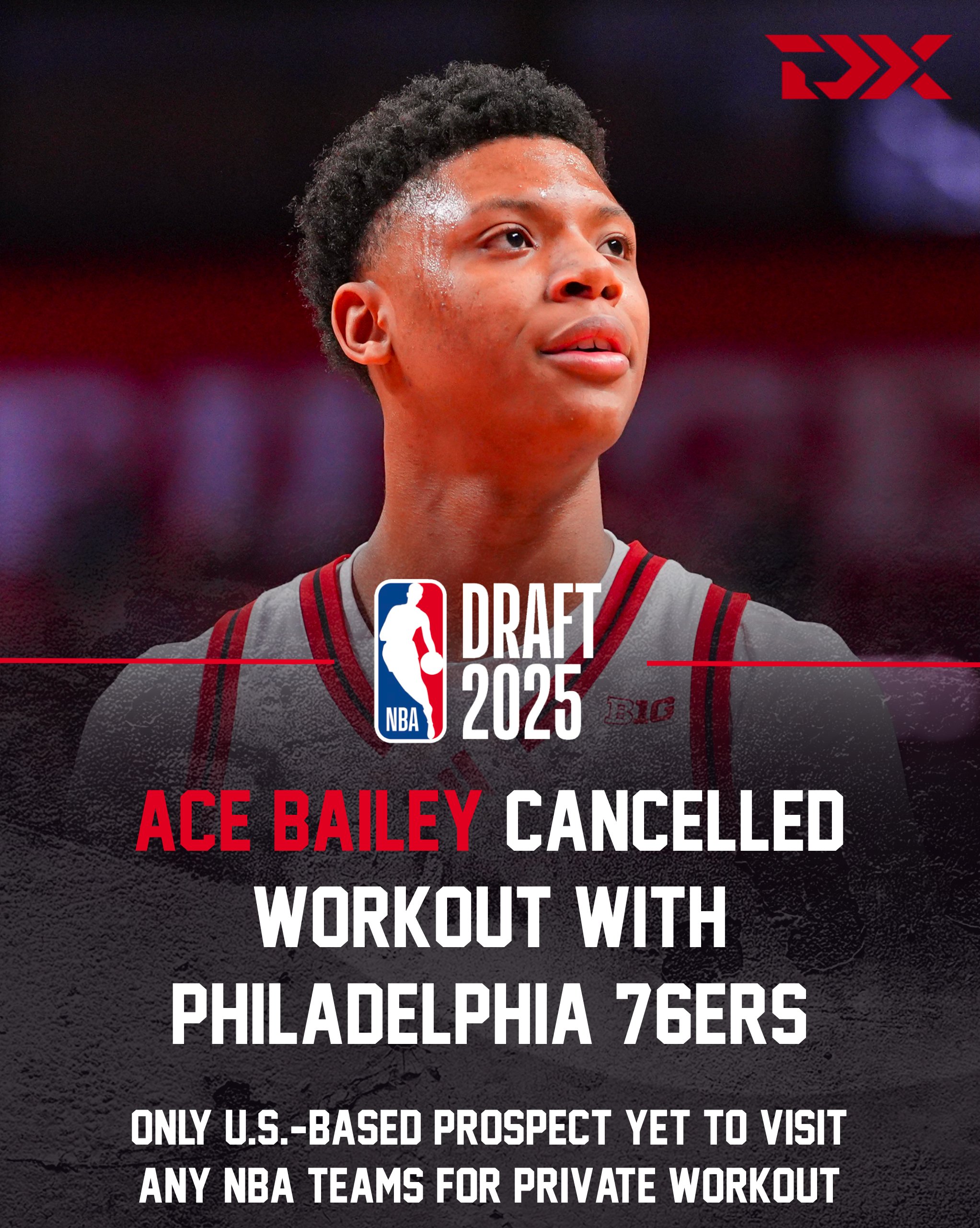 ??你要干嘛？名記：埃斯-貝利取消試訓76人 后者擁有探花簽