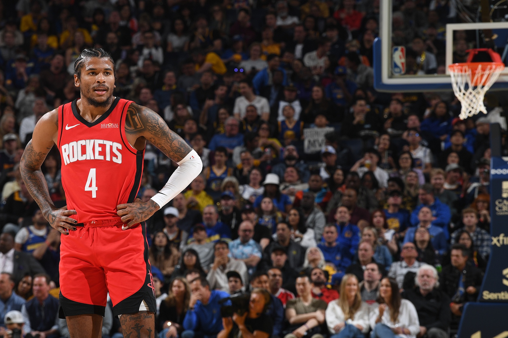 名記：杰倫-格林想留火箭 擔心會(huì )被送走 但若交易KD他將是籌碼