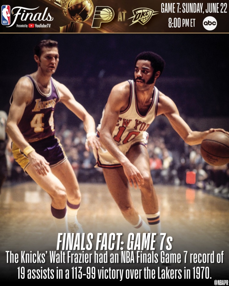 1970年總決賽搶七 尼克斯球星弗雷澤送19助攻創(chuàng  )歷史紀錄&率隊奪冠