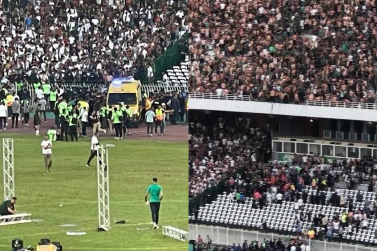 致3死80余傷！隊報：阿爾及利亞一球場(chǎng)在球迷慶祝奪冠時(shí)欄桿倒塌