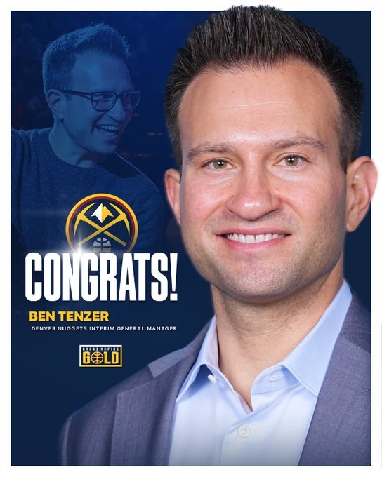 Shams：掘金任命本-滕澤為籃球運營(yíng)副總裁 華萊士球員人事副總裁