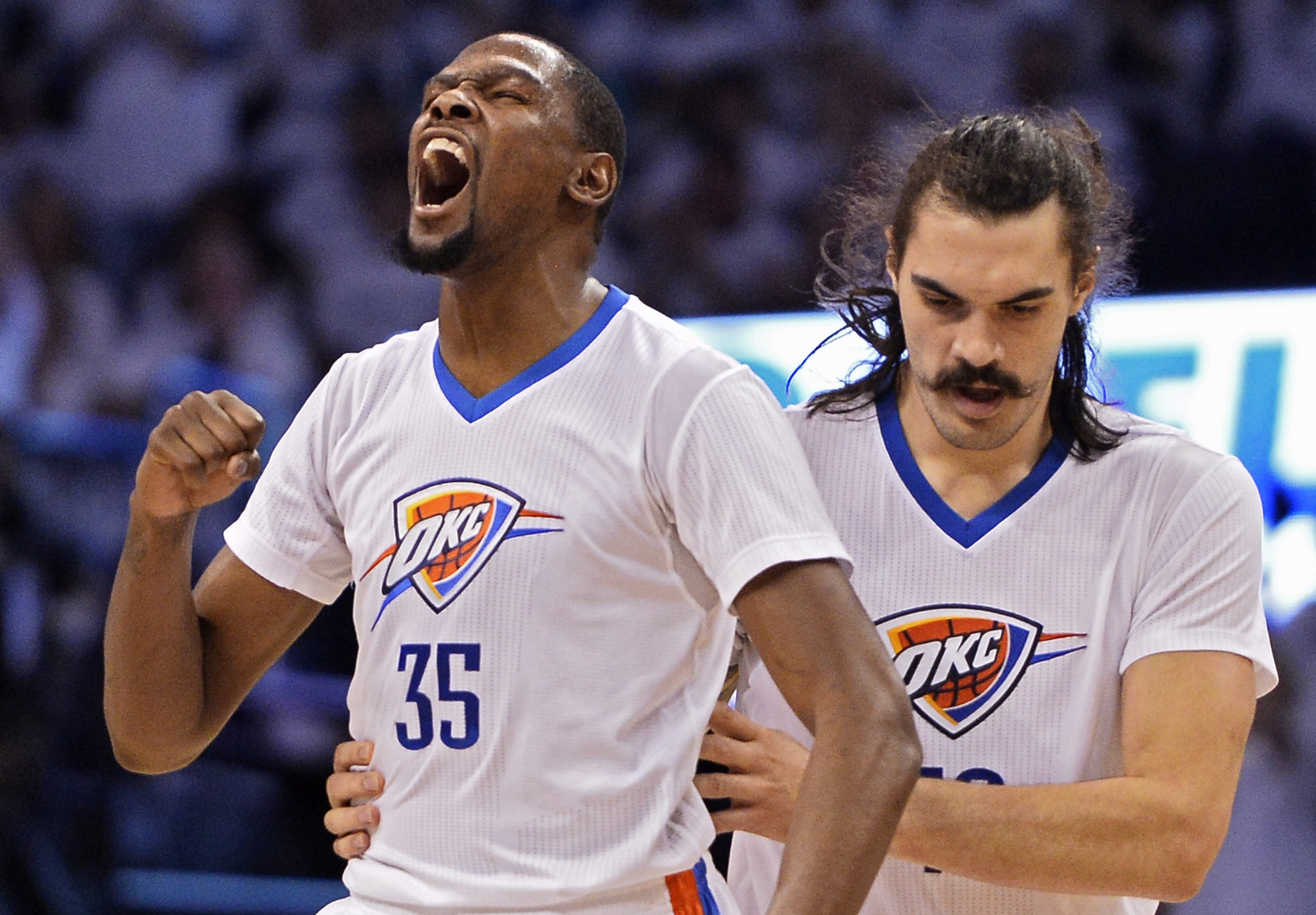 故人再相逢！杜蘭特和亞當斯在火箭重聚 時(shí)隔9年再當隊友