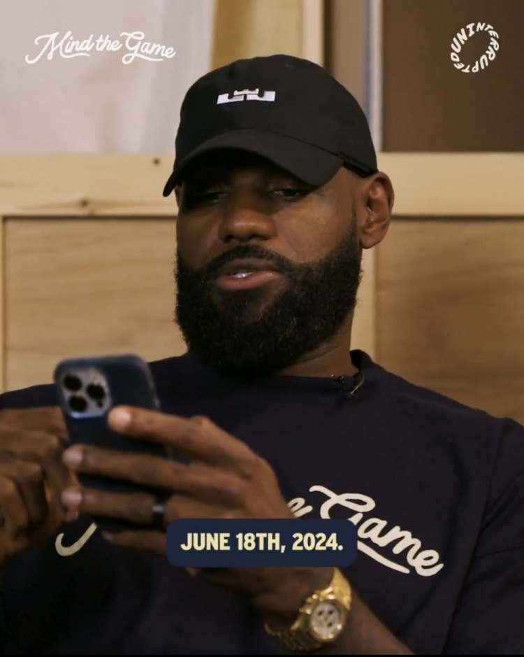 詹姆斯：去年我以懷特為例 發(fā)消息鼓勵兩個(gè)兒子要專(zhuān)注和耐心??