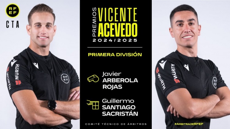 勵志！羅哈斯當選2024-25賽季西甲最佳裁判，此前曾遭遇病痛折磨