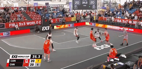 ??冷血絕殺！相智超撤步兩分 幫助中國三人男籃絕殺加拿大！
