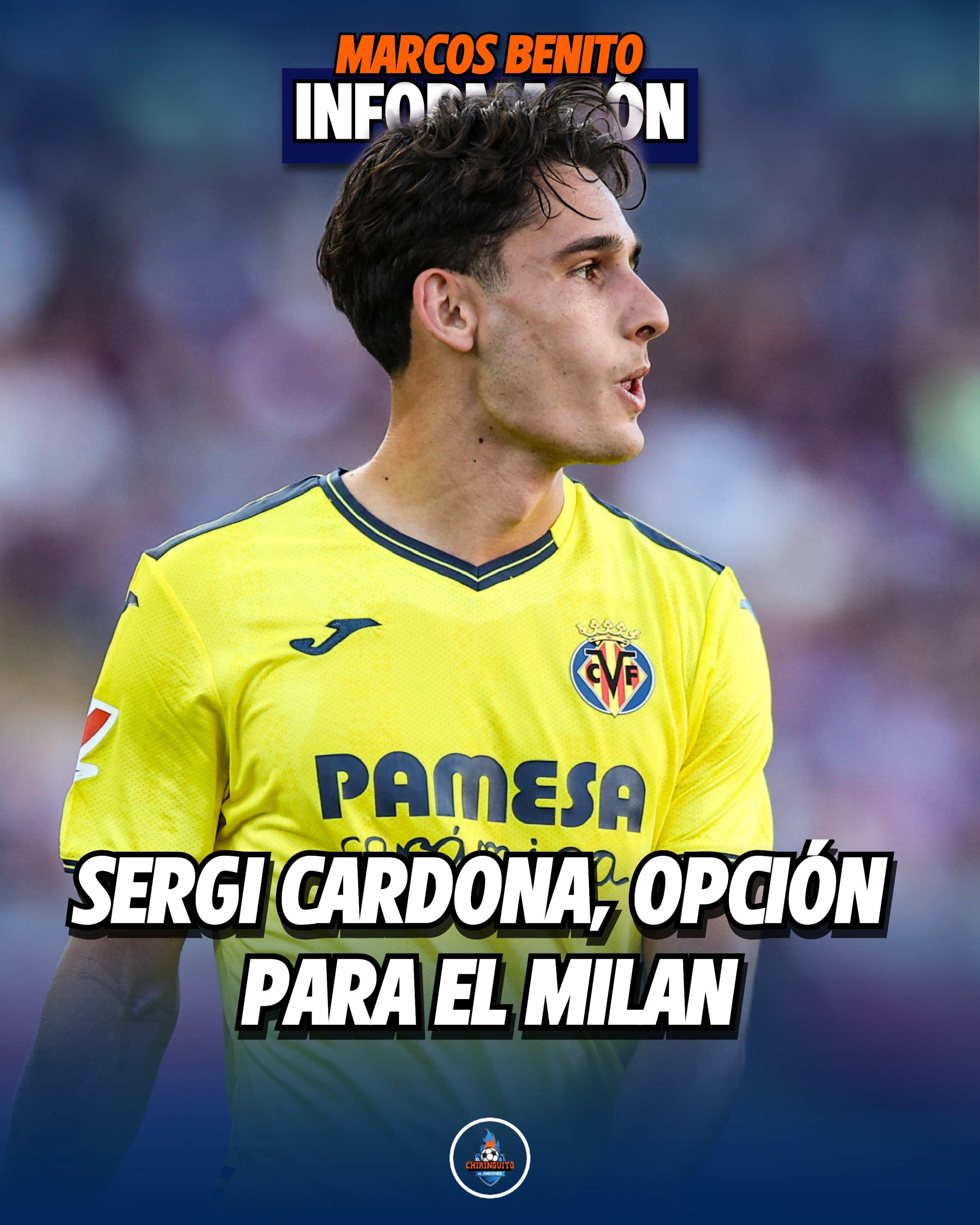 六臺：黃潛邊衛卡多納是米蘭引援候選，球員違約金1500萬(wàn)歐