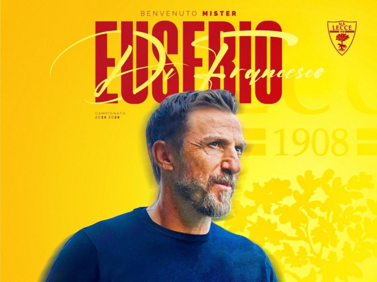 萊切官方：迪弗朗切斯科成為球隊新帥，若保級成功將自動(dòng)續約