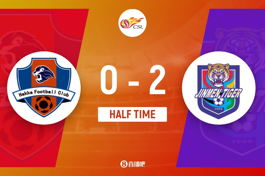 半場(chǎng)-阿代米4分鐘傳射哈達斯頭球破門(mén) 津門(mén)虎暫2-0梅州客家