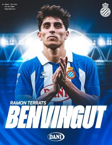 西班牙人官方：黃潛24歲中場(chǎng)拉爾茨租借加盟一個(gè)賽季，含買(mǎi)斷條款