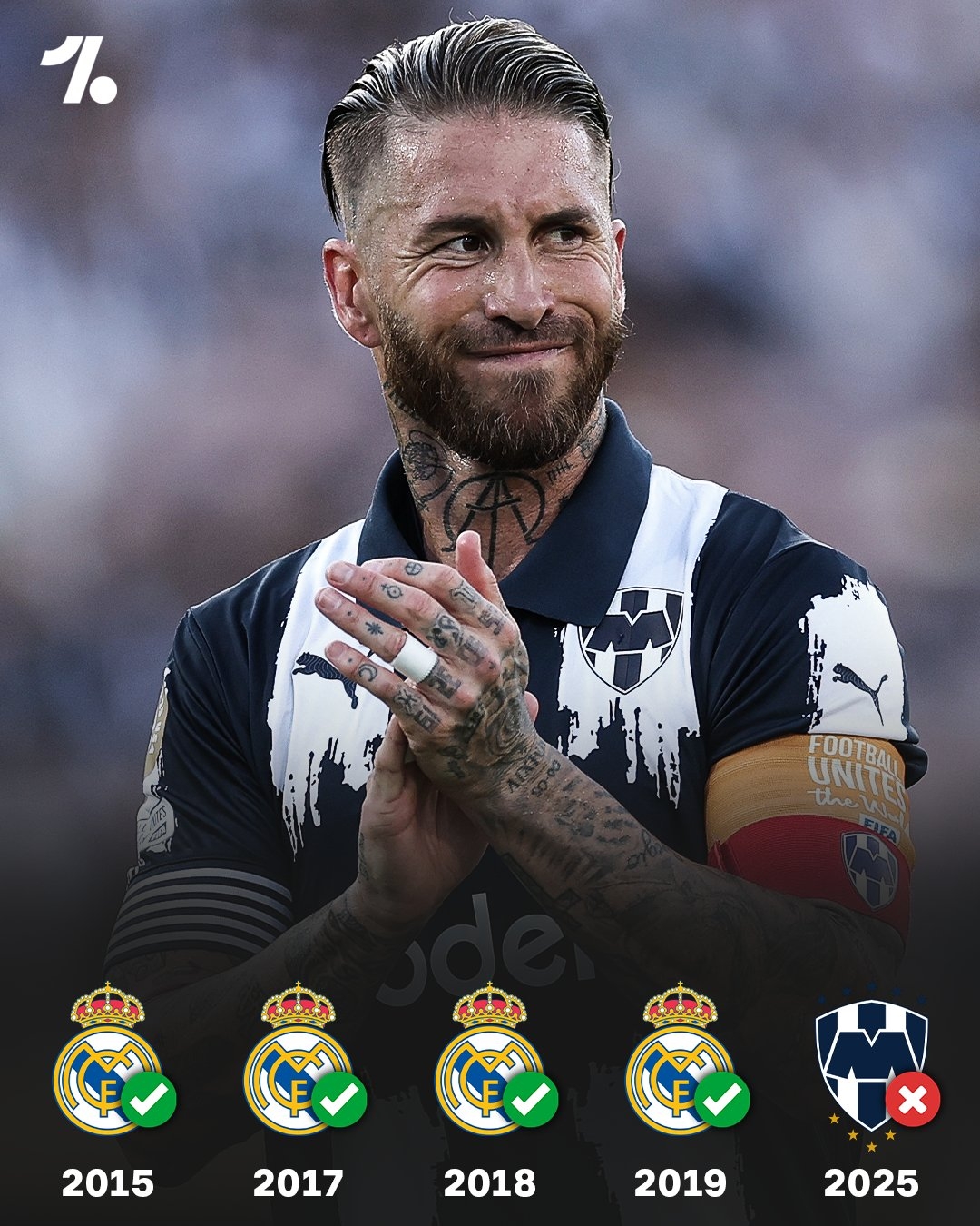 已傾其所有！39歲拉莫斯首次世俱杯出局，此前在皇馬4奪世俱杯