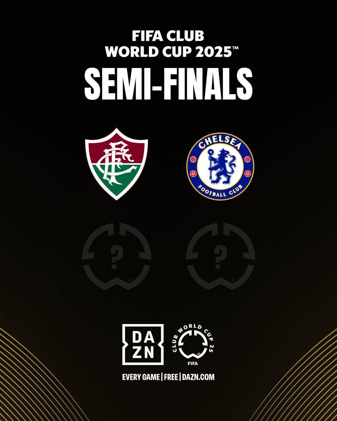 世俱杯?解放者杯?切爾西6場(chǎng)世俱杯3次面對巴甲隊：1勝1負+4強戰