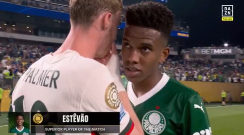 ??帕爾默談與埃斯特旺聊天：我說(shuō)期待你加入，他一個(gè)字都沒(méi)聽(tīng)懂