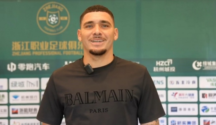 卡列洛：非常高興能夠加盟浙江FC 希望用進(jìn)球讓大家享受勝利