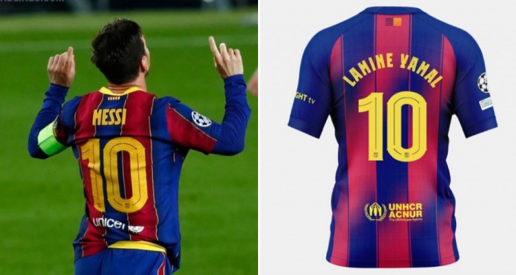 遠超梅西？阿斯：巴薩認為亞馬爾10號球衣銷(xiāo)售額將超梅西紀錄25%