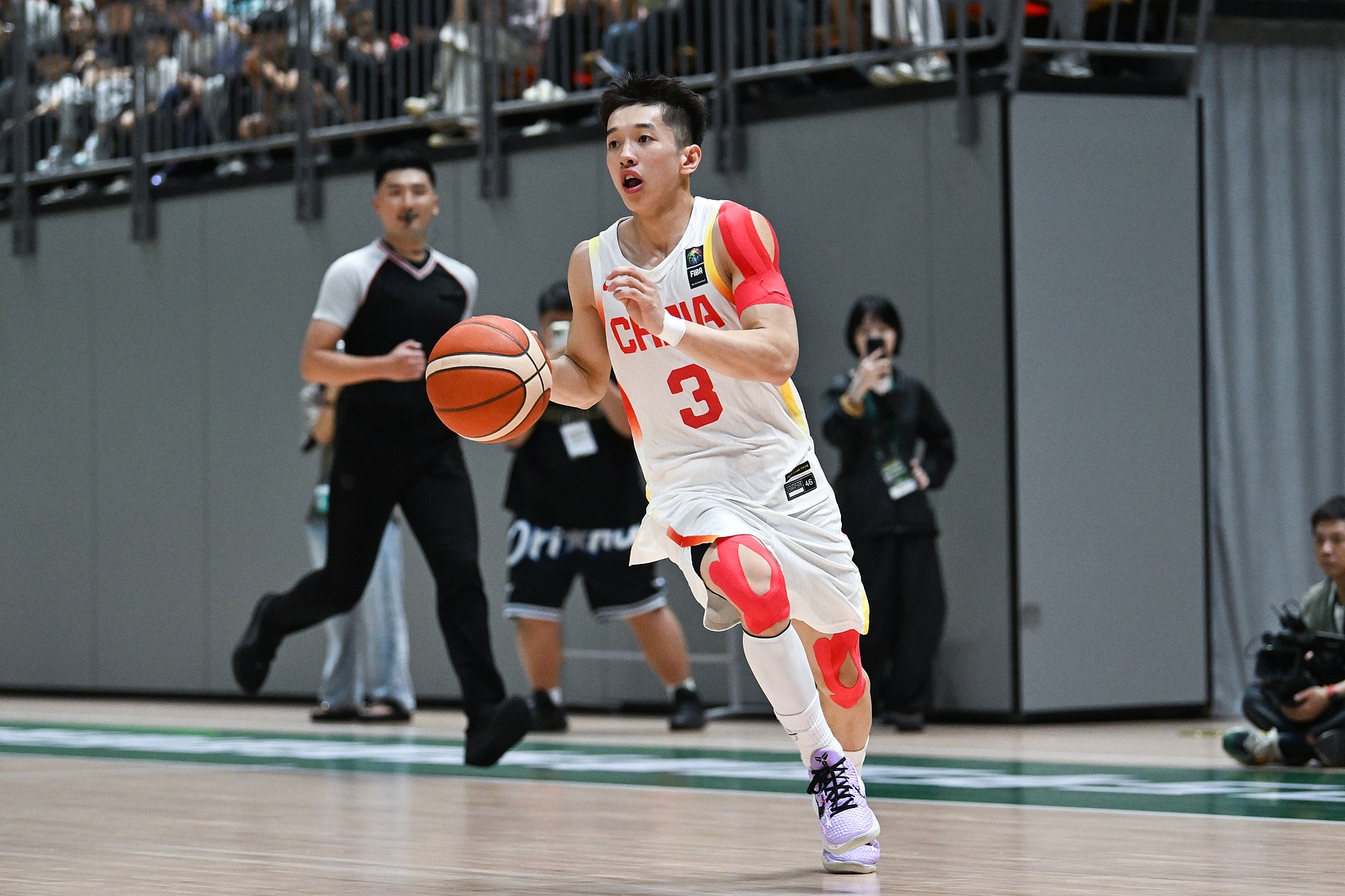 楊溢U19男籃世界杯場(chǎng)均2.9分1.6板4.9助1.1斷 投籃命中率24.0%