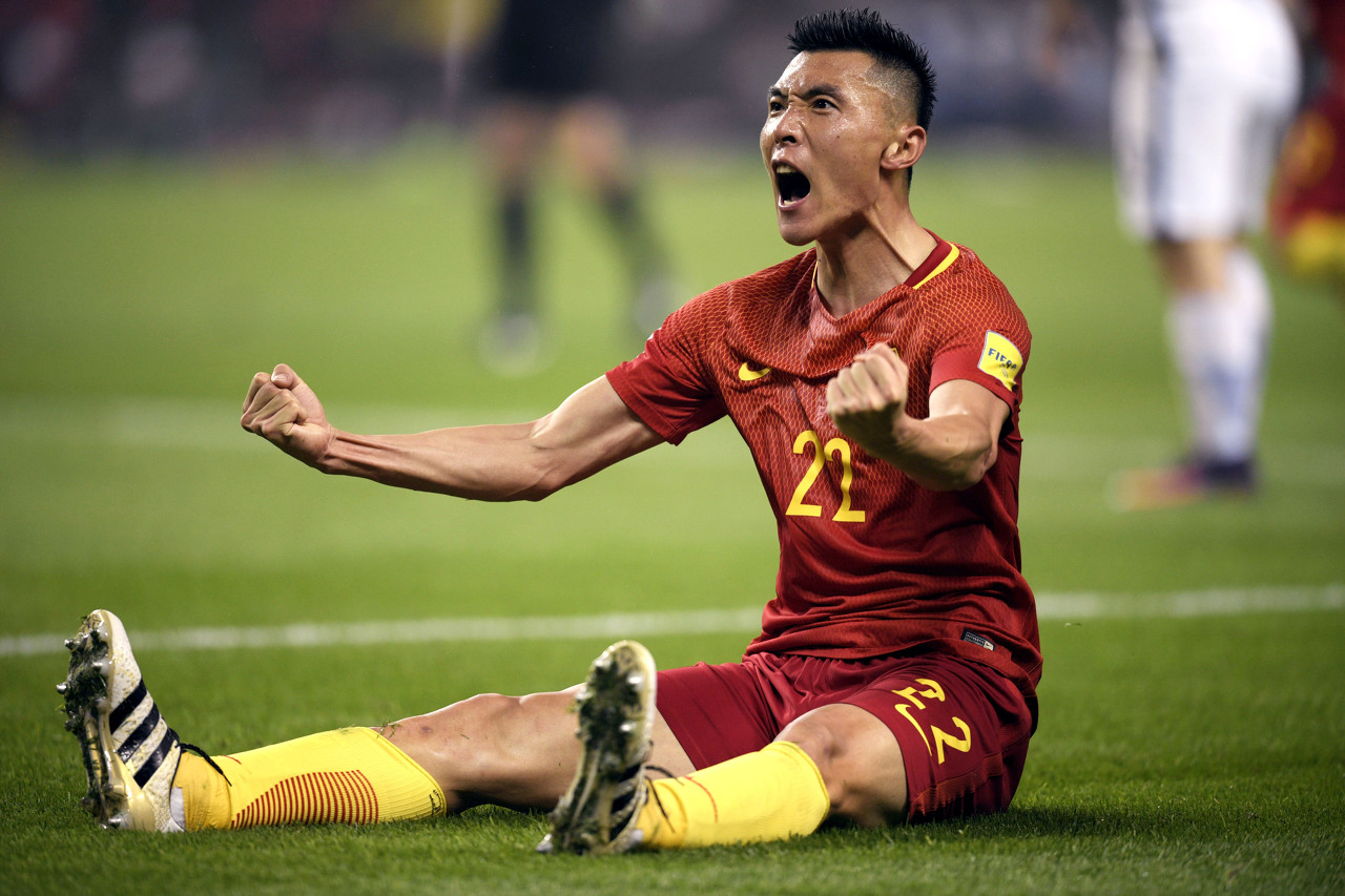 下一次是何年？國足上一次戰勝韓國：2017年長(cháng)沙雨夜于大寶絕殺