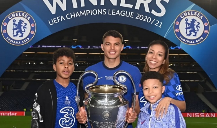 蒂亞戈-席爾瓦妻子:切爾西對我們一家關(guān)懷備至,一日藍軍永遠藍軍