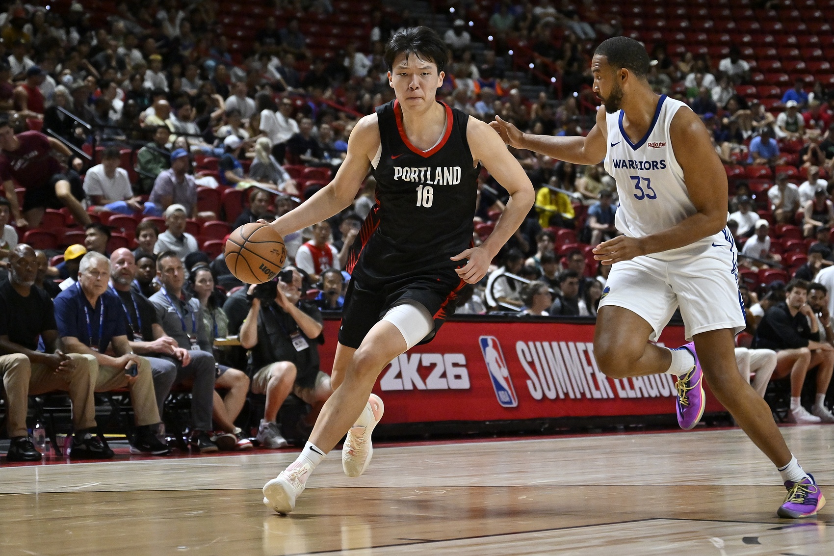 ??被楊瀚森打爆！勇士倆內線(xiàn)大莫布里+博爾登合計12中0