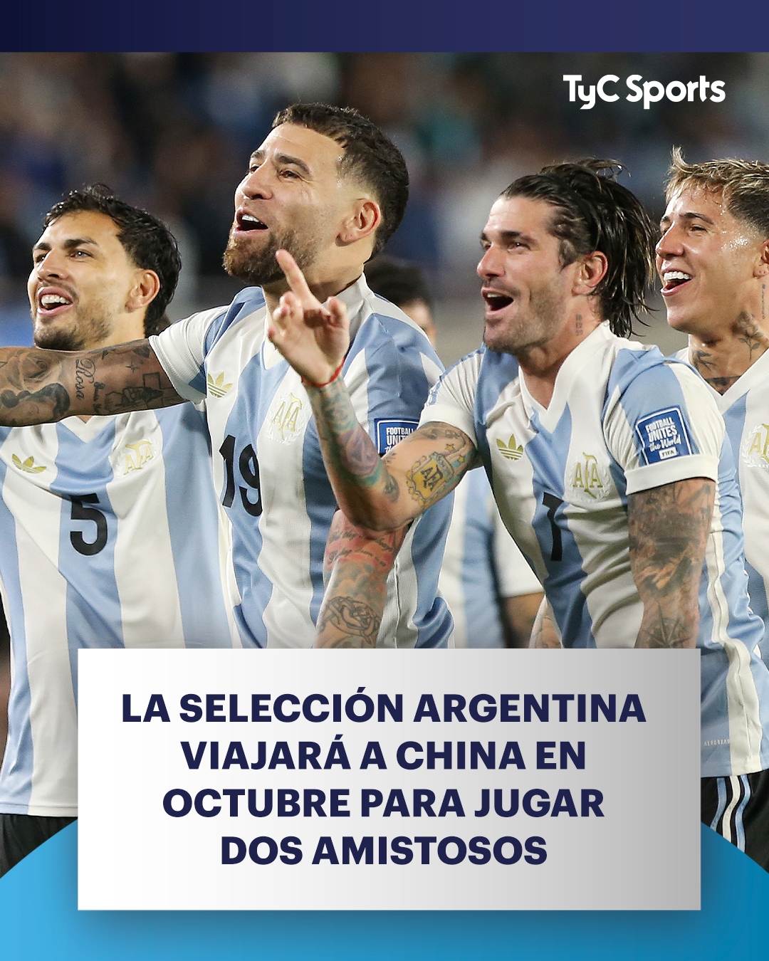 國足10月將戰阿根廷！跟隊此前確認阿根廷將來(lái)中國踢2場(chǎng)友誼賽