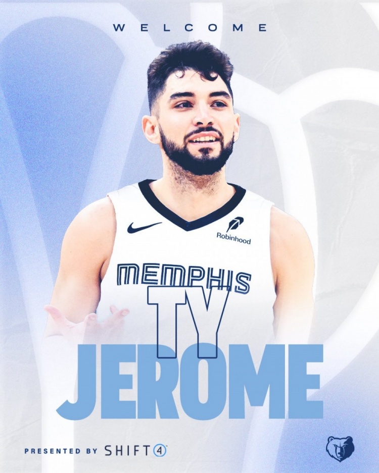 3年2800萬(wàn)！官宣：灰熊正式和杰羅姆簽下一份多年合同