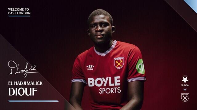 官方：西漢姆簽下20歲左后衛迪烏夫 據悉轉會(huì )費2200萬(wàn)歐+浮動(dòng)