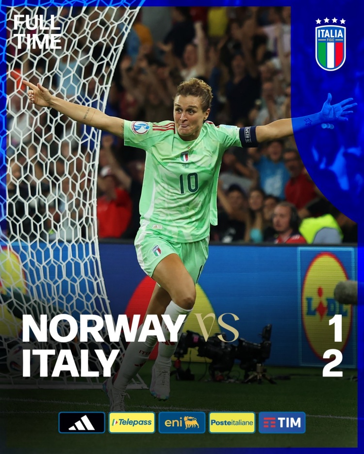 意女足主帥：晉級歐洲杯半決賽是最好的禮物，女孩們取得非凡成就