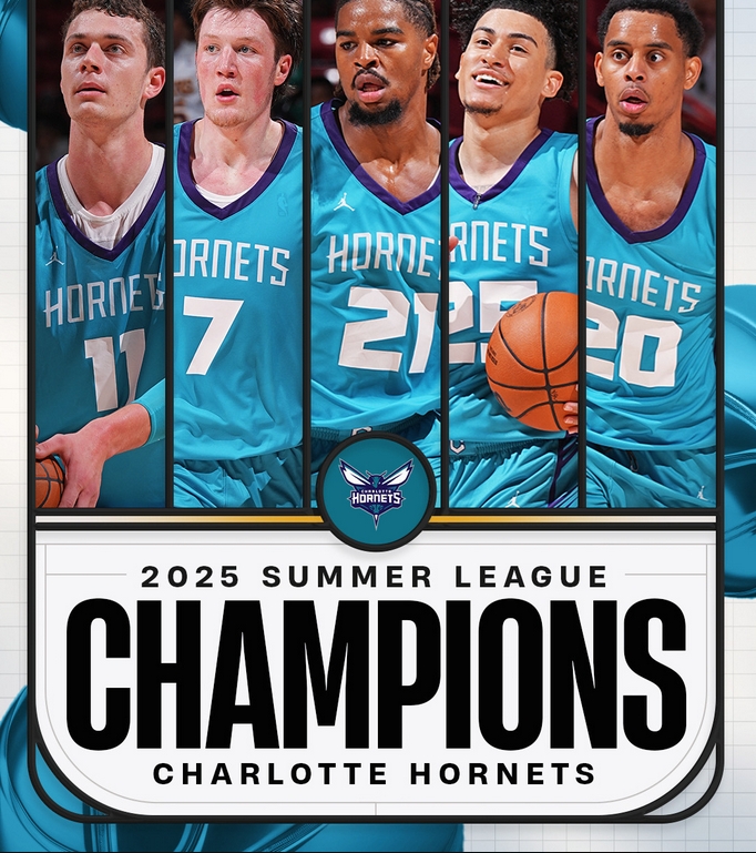 夏聯(lián)冠軍是黃蜂隊史首個(gè)冠軍??他們此前從未獲得過(guò)任何冠軍