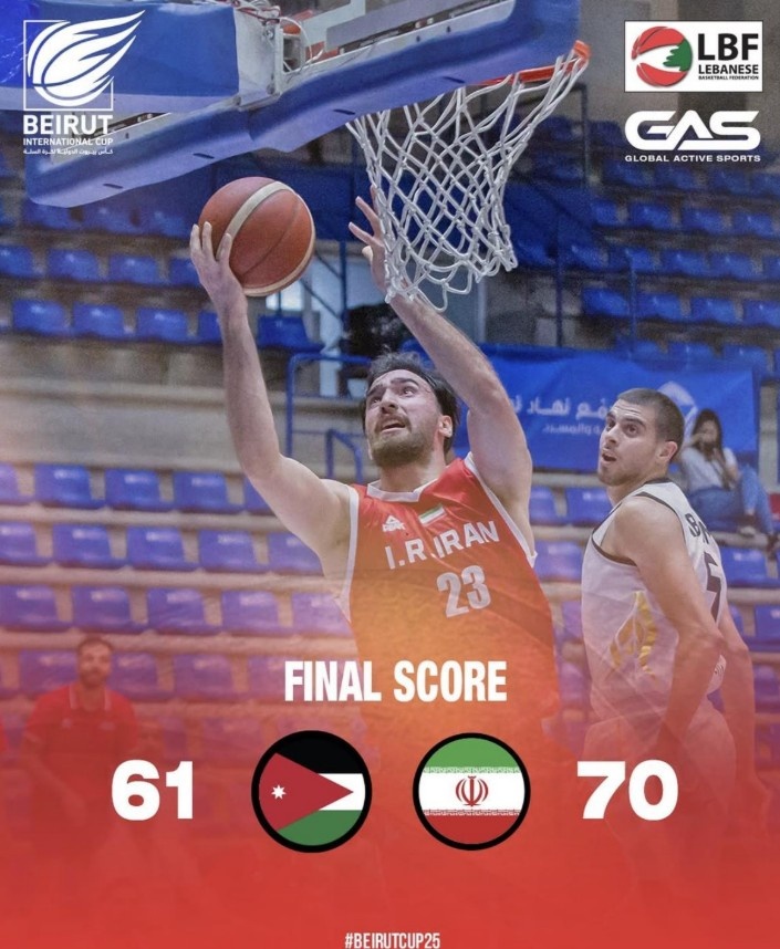 中國男籃亞洲杯同組對手！約旦隊貝魯特杯三戰全敗