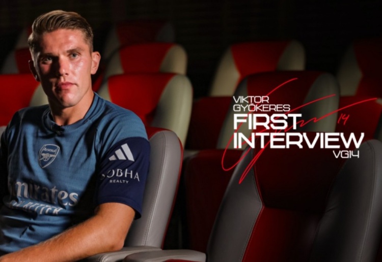 約克雷斯：一心加盟因認定阿森納適合自己 隊友能夠幫我繼續提高