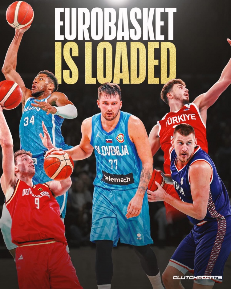 星光熠熠！東契奇&字母哥&約基奇&申京&小瓦都將參加今年歐錦賽