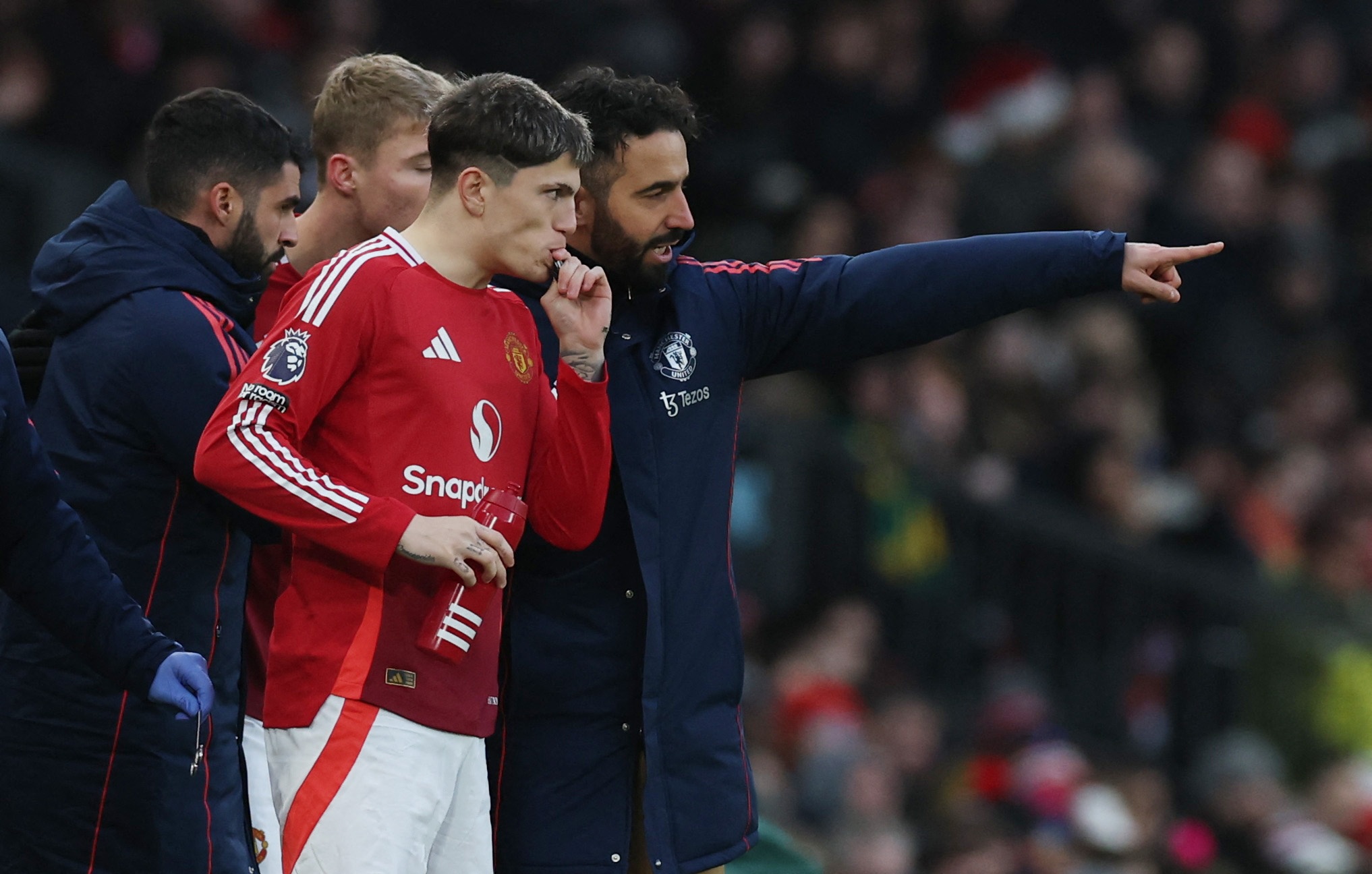 就是合不來(lái)！阿莫林：加納喬天賦異稟，但有時(shí)候不順利你無(wú)法解釋