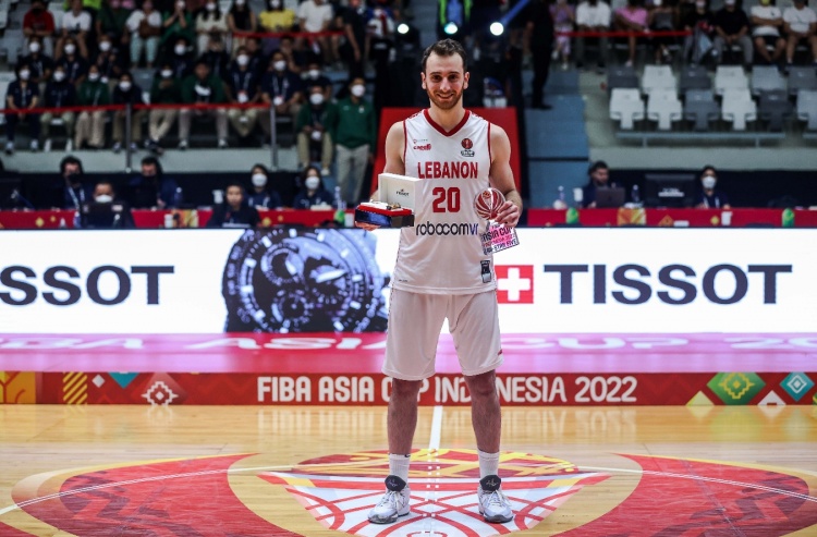 黎巴嫩男籃核心后衛阿拉基接近復出 正在等待隊醫和FIBA的批準