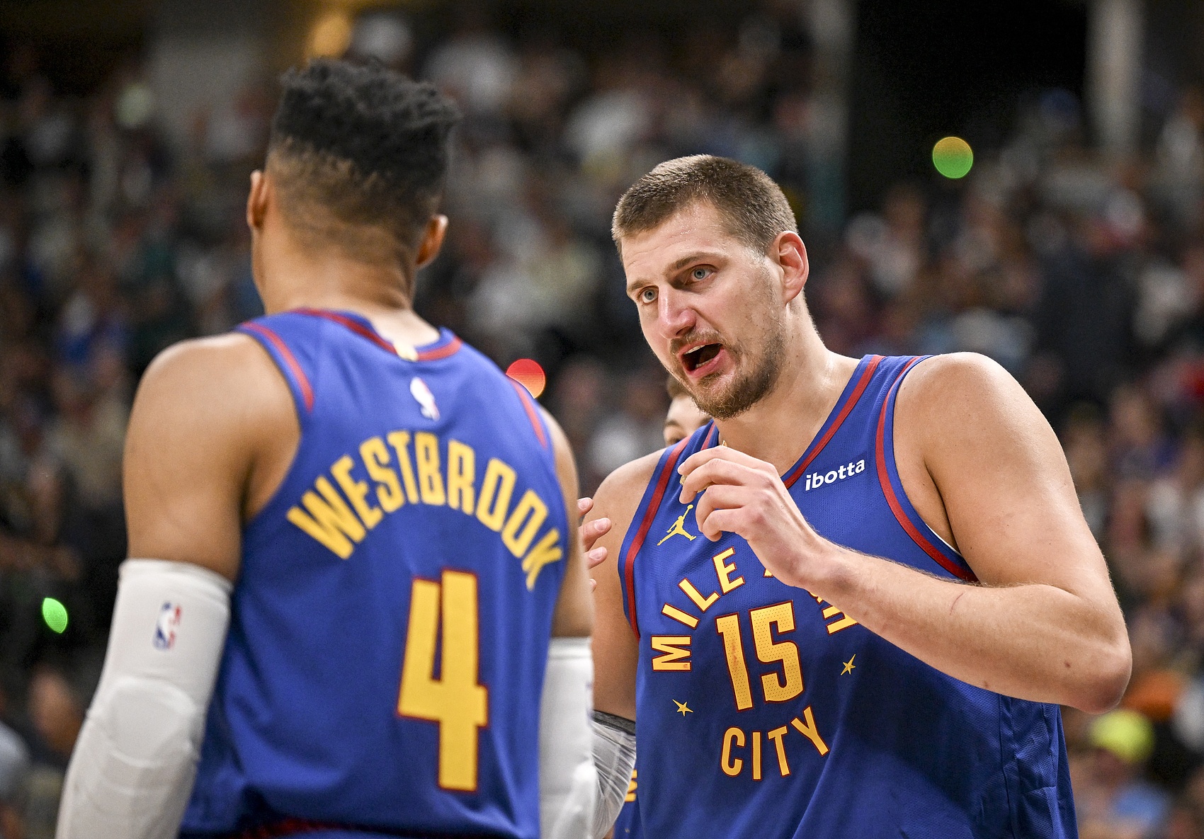 18年約基奇用時(shí)14分33秒達成歷史最快三雙 前十快與威少各包攬3次