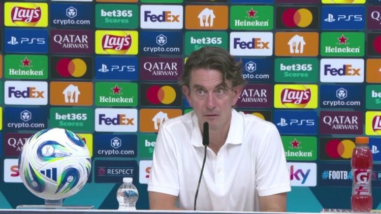 弗蘭克：我們有80多分鐘都掌控比賽，點(diǎn)球大戰就像拋硬幣勝負難料