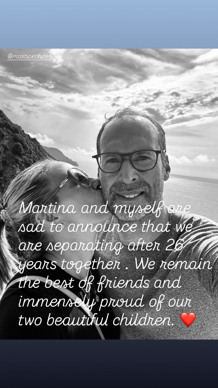 相識26年！切赫宣布與妻子離婚：我們決定分開(kāi)，但仍是最好的朋友
