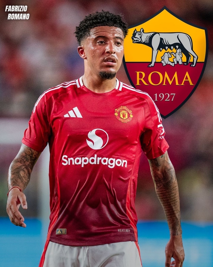 現周薪30萬(wàn)！羅馬諾：曼聯(lián)準備接受羅馬2000萬(wàn)報價(jià)，等待桑喬決定