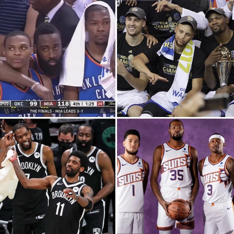 美媒：只看天賦&適配度 不考慮戒指 你會(huì )怎么排KD的歷屆三巨頭？