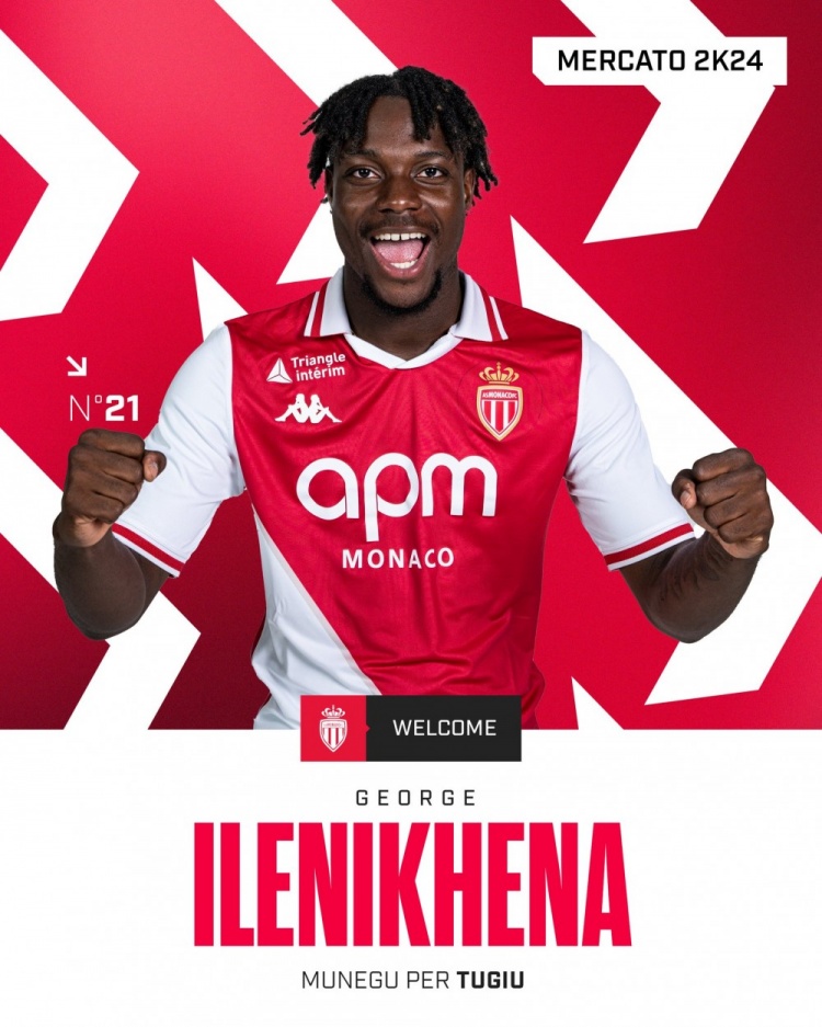 迪馬：佛羅倫薩商談租借+選擇買(mǎi)斷摩納哥19歲前鋒伊萊尼赫納