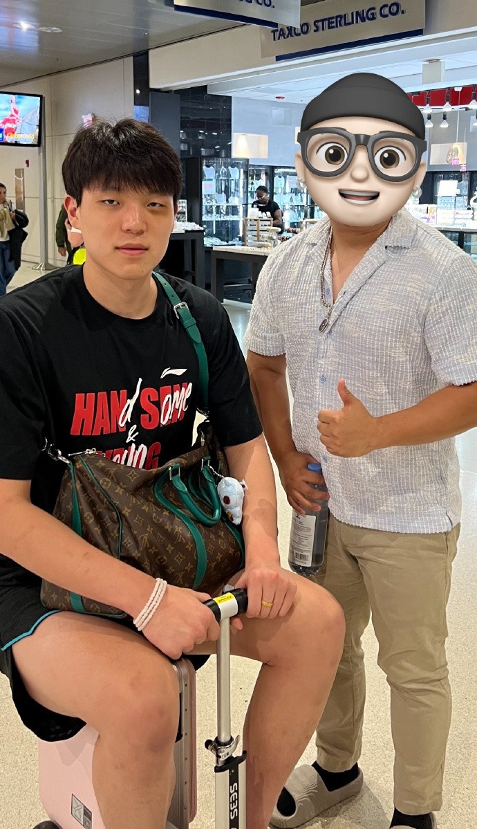 ??變??了！媒體人：楊瀚森在訓練中被肘到眼睛