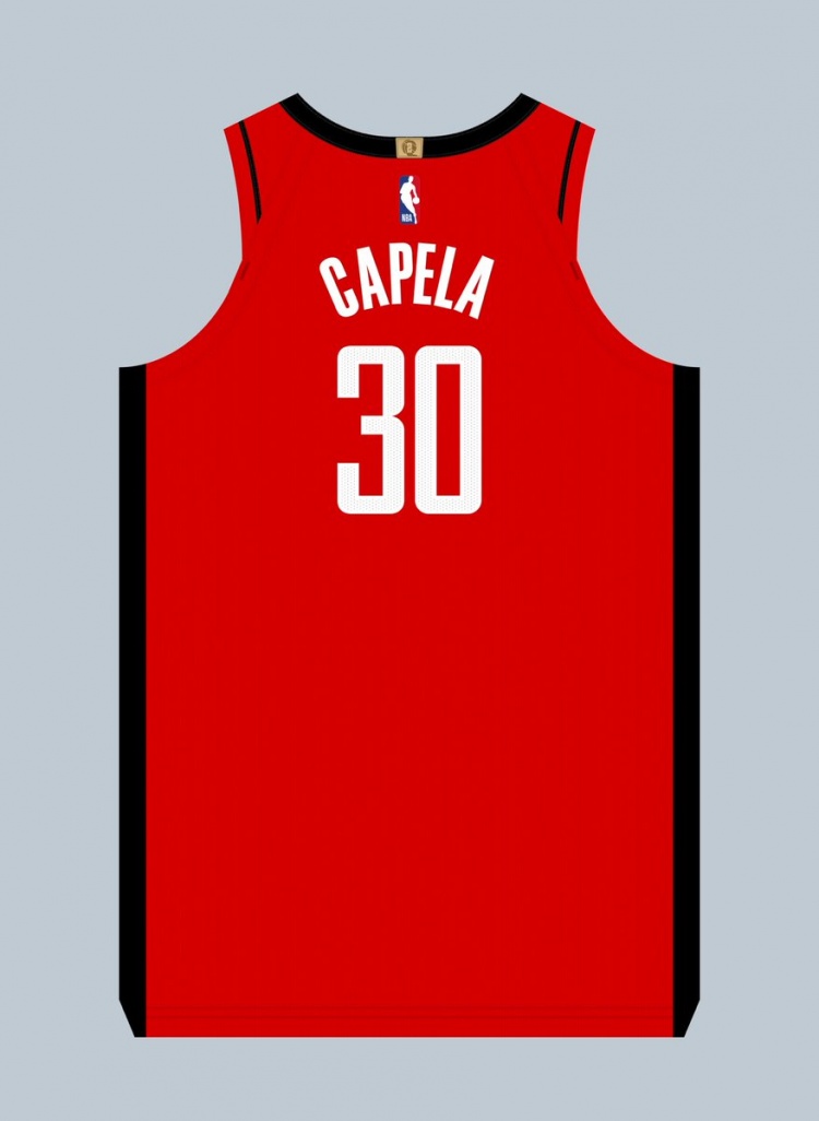 重回休斯敦！球衣記者更新：卡佩拉在火箭將穿30號球衣