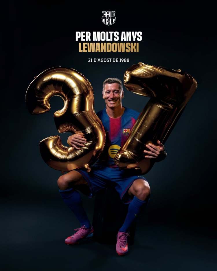 巴薩祝萊萬(wàn)37歲生日快樂(lè )，加盟以來(lái)出戰147場(chǎng)101球20助+斬獲5冠